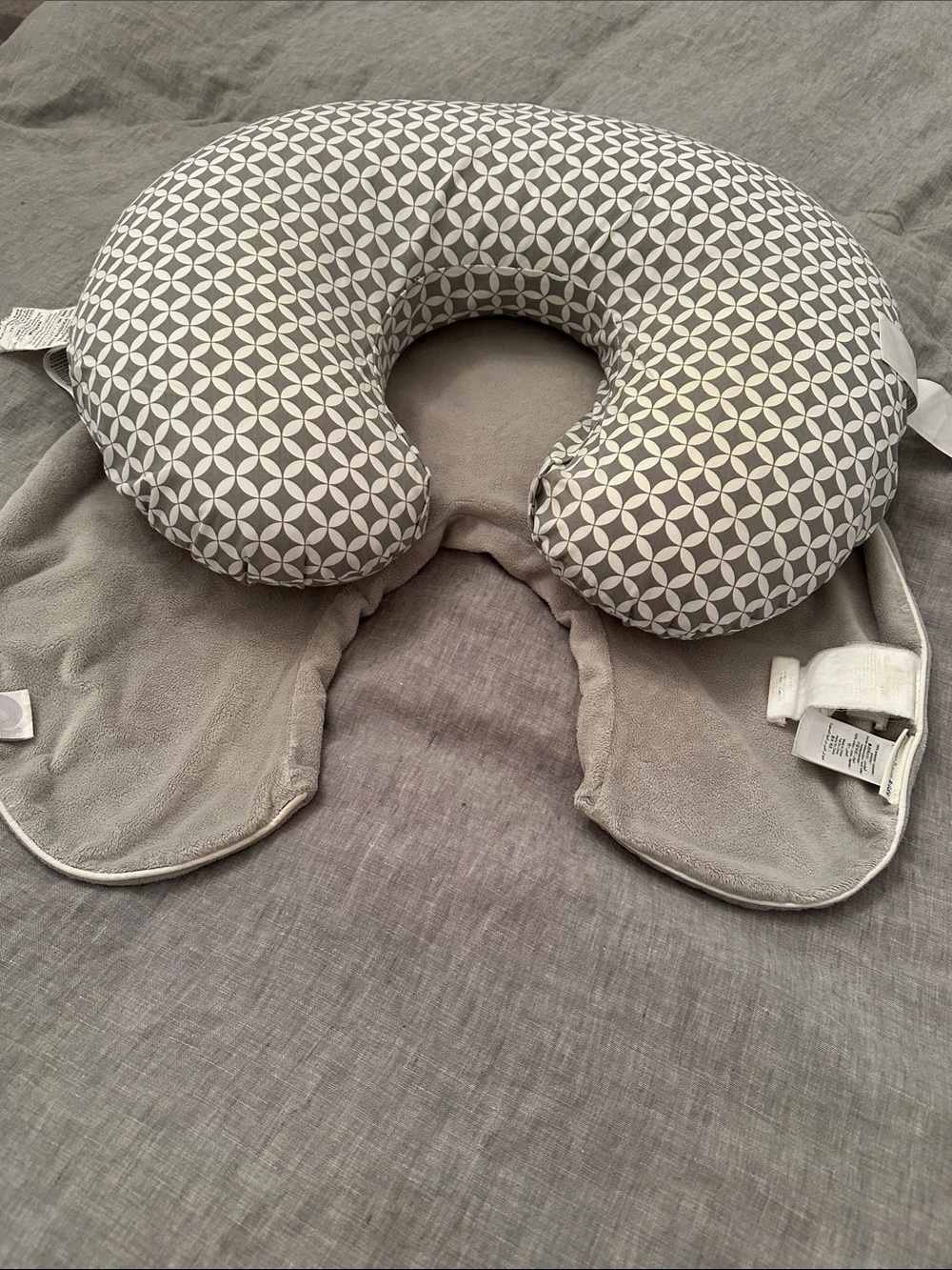 Boppy infant support pillow with super soft pottery barn kids cover
